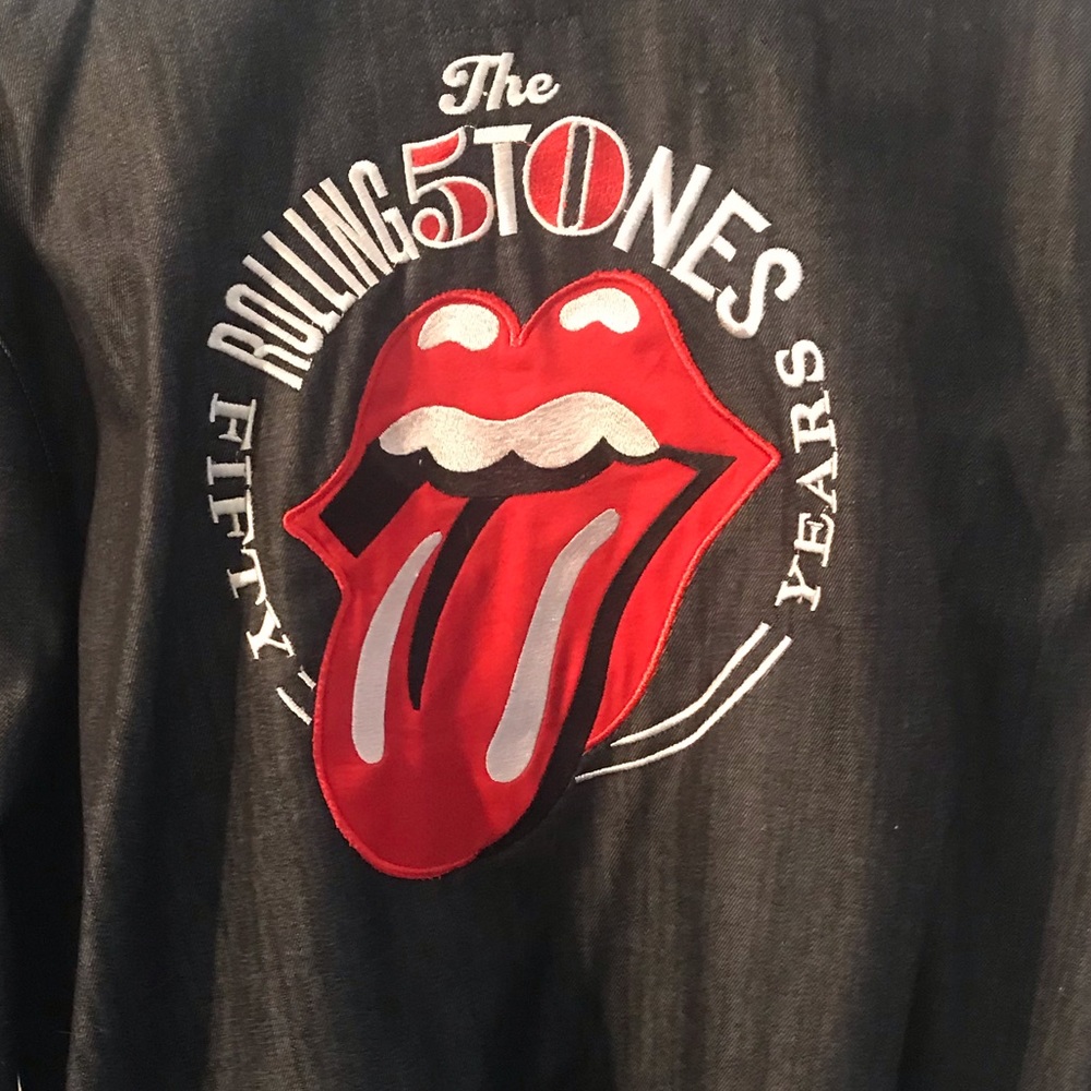 50th Anniversary Rolling Stones Jean Jacket